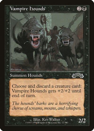 Vampire Hounds Exodus Magic card