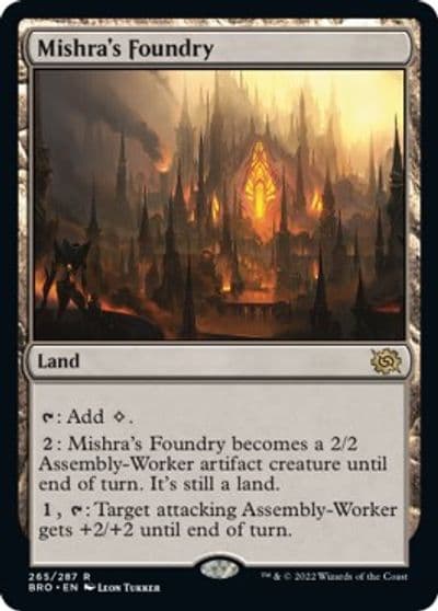 Mishras Foundry The Brothers' War Magic card