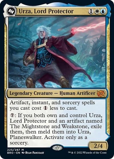 Urza Lord Protector The Brothers' War Magic card