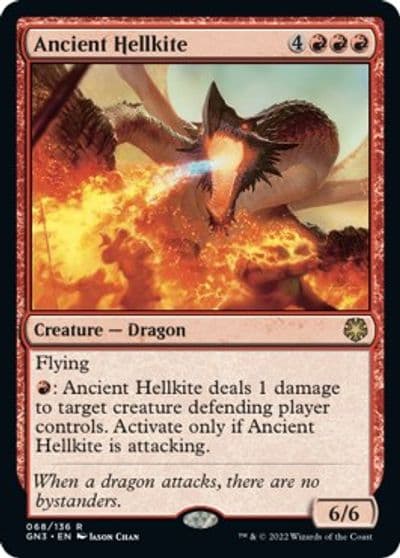 Ancient Hellkite Magic Game Night: Free-For-All Magic card