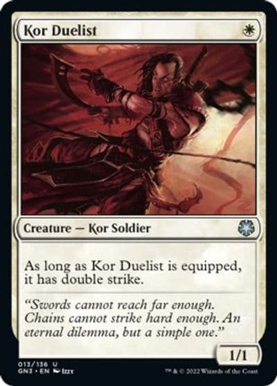 Kor Duelist Magic Game Night: Free-For-All Magic card