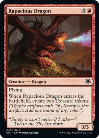 Rapacious Dragon Magic Game Night: Free-For-All Magic card