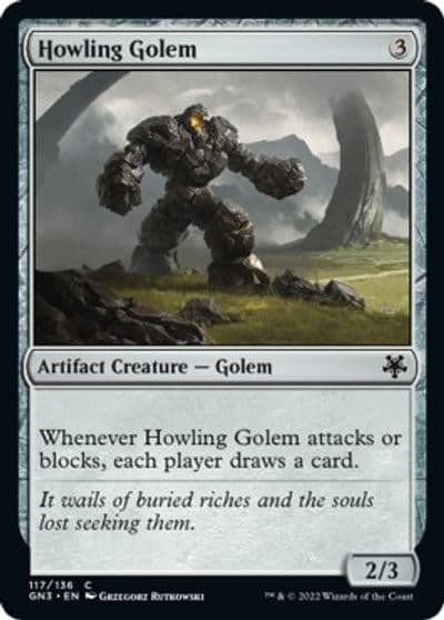 Howling Golem Magic Game Night: Free-For-All Magic card