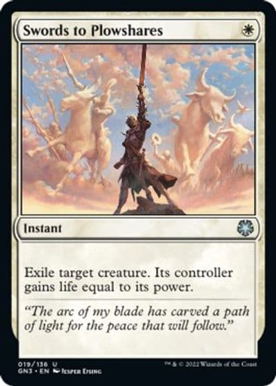 Swords to Plowshares Magic Game Night: Free-For-All Magic card
