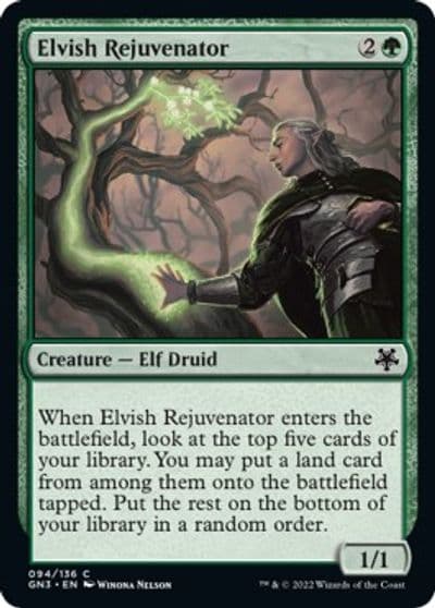 Elvish Rejuvenator Magic Game Night: Free-For-All Magic card