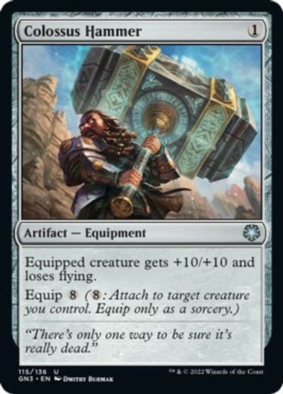 Colossus Hammer Magic Game Night: Free-For-All Magic card