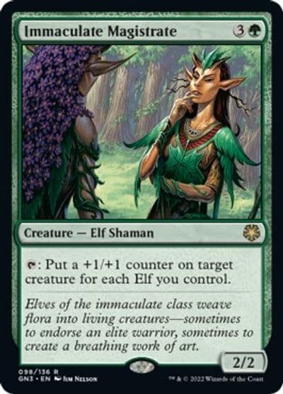 Immaculate Magistrate Magic Game Night: Free-For-All Magic card