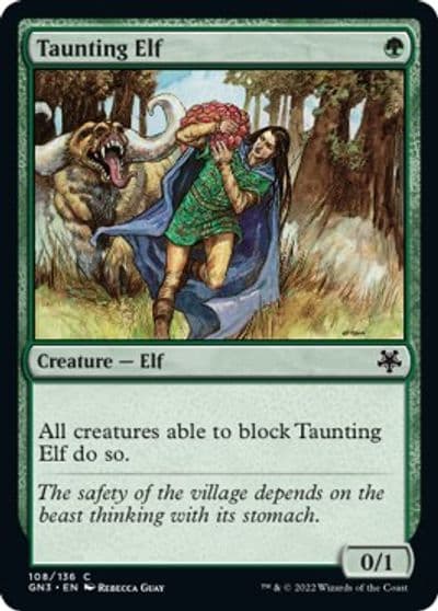 Taunting Elf Magic Game Night: Free-For-All Magic card