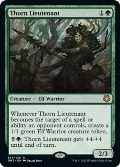 Thorn Lieutenant Magic Game Night: Free-For-All Magic card