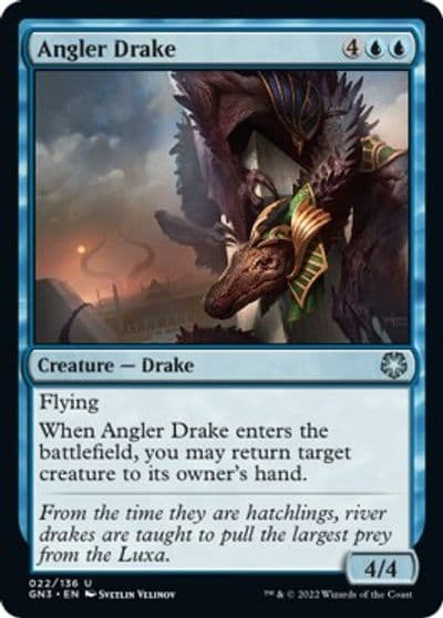 Angler Drake Magic Game Night: Free-For-All Magic card