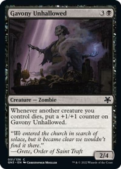 Gavony Unhallowed Magic Game Night: Free-For-All Magic card