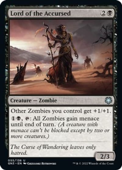 Lord of the Accursed Magic Game Night: Free-For-All Magic card