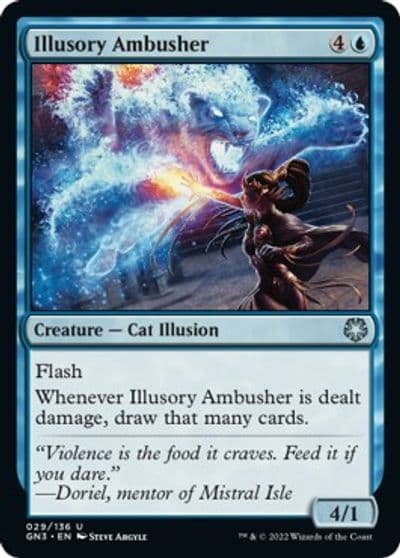 Illusory Ambusher Magic Game Night: Free-For-All Magic card