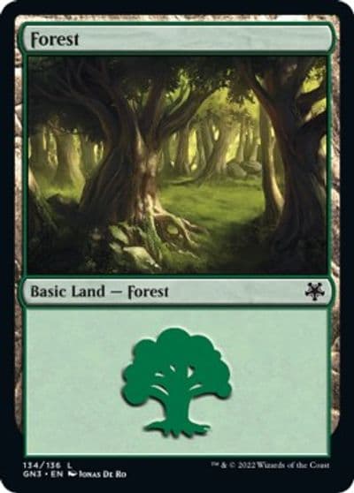 Forest 134 Magic Game Night: Free-For-All Magic card