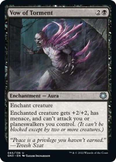 Vow of Torment Magic Game Night: Free-For-All Magic card