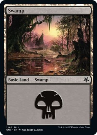 Swamp 128 Magic Game Night: Free-For-All Magic card