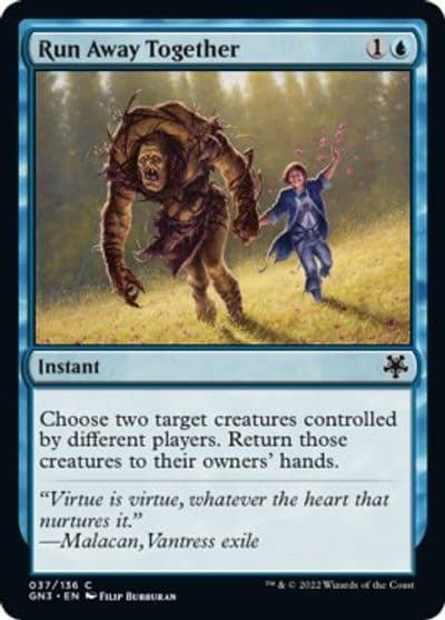 Run Away Together Magic Game Night: Free-For-All Magic card