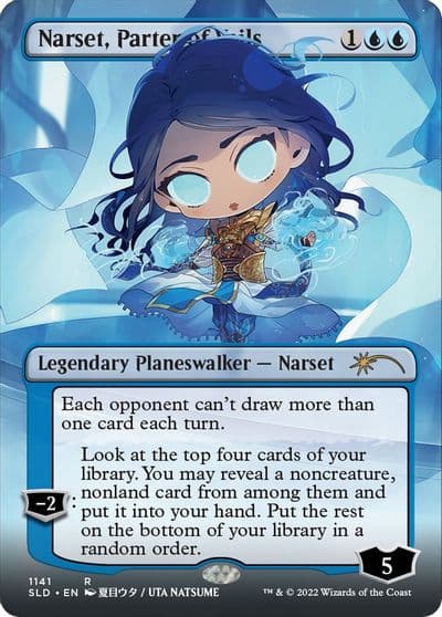 Narset Parter of Veils 1141 Secret Lair Drop Series Magic card