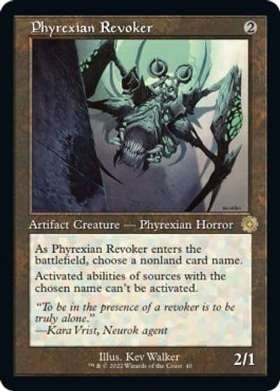 Phyrexian Revoker The Brothers' War: Retro Frame Artifacts Magic card