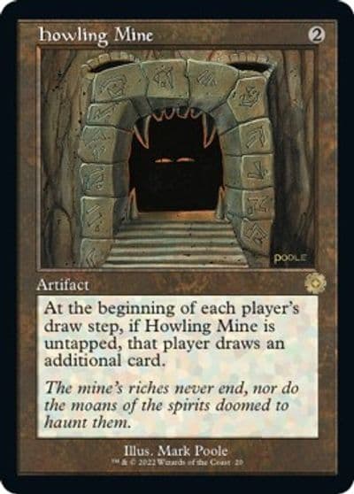 Howling Mine The Brothers' War: Retro Frame Artifacts Magic card