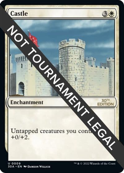 Castle 30th Anniversary Edition Magic card