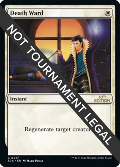 Death Ward 30th Anniversary Edition Magic card
