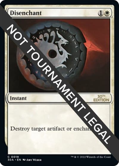 Disenchant 30th Anniversary Edition Magic card