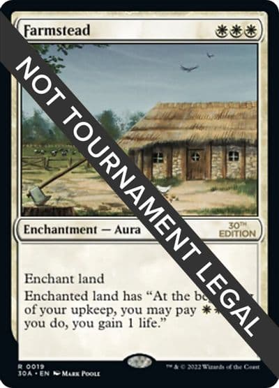 Farmstead 30th Anniversary Edition Magic card