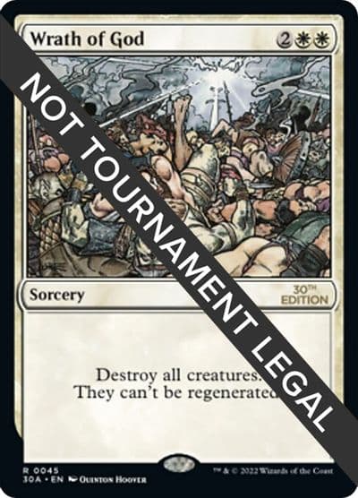 Wrath of God 30th Anniversary Edition Magic card