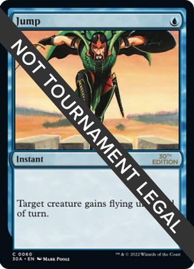 Jump 30th Anniversary Edition Magic card