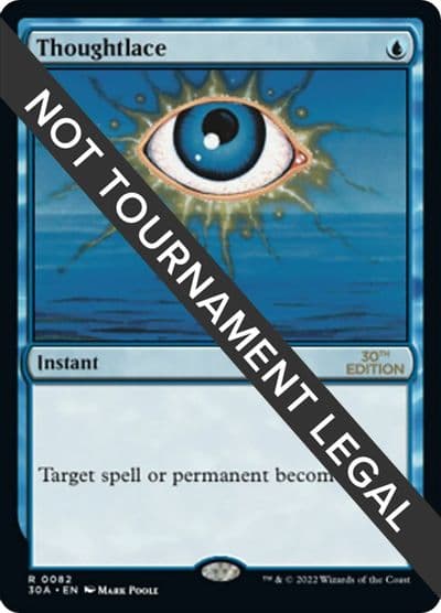 Thoughtlace 30th Anniversary Edition Magic card