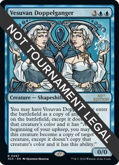 Vesuvan Doppelganger 30th Anniversary Edition Magic card