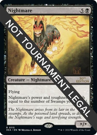 Nightmare 30th Anniversary Edition Magic card