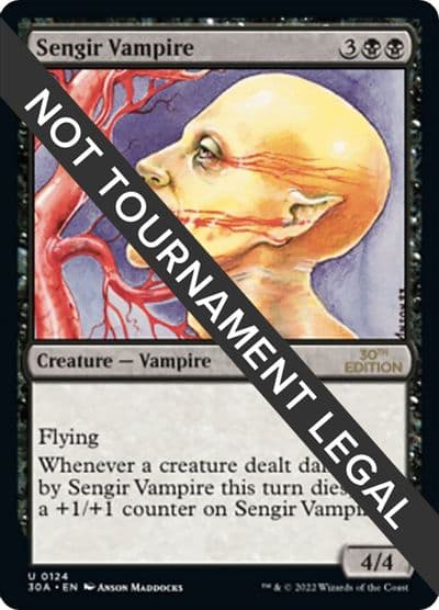 Sengir Vampire 30th Anniversary Edition Magic card