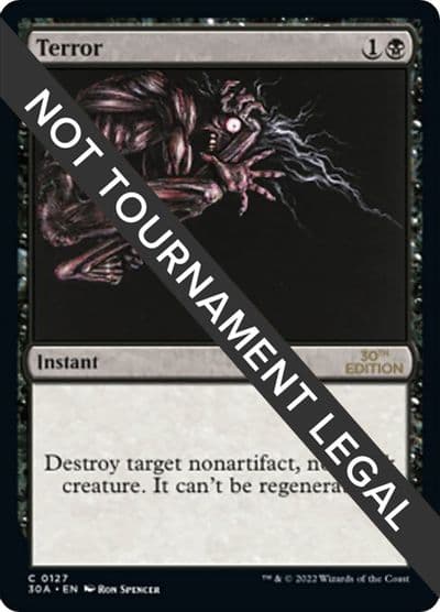Terror 30th Anniversary Edition Magic card