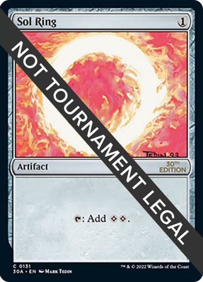 Sol Ring 131 30th Anniversary Edition Magic card