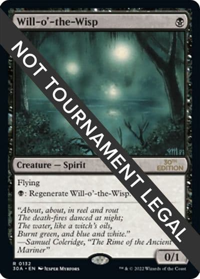 Will o the Wisp 30th Anniversary Edition Magic card