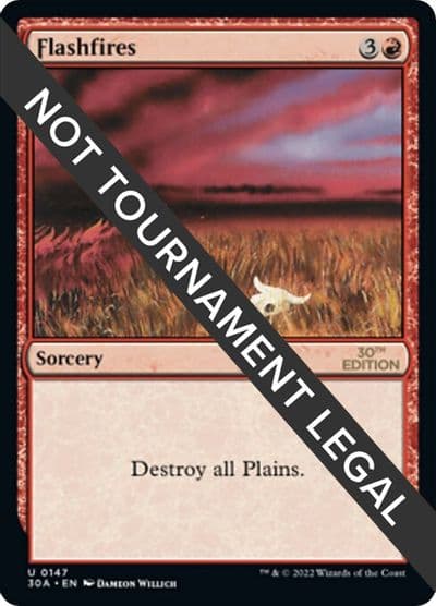 Flashfires 30th Anniversary Edition Magic card