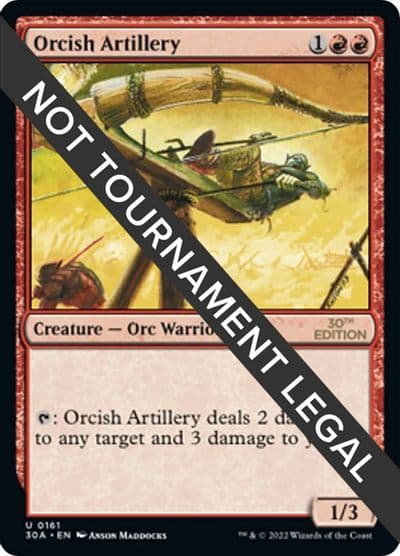 Orcish Artillery 30th Anniversary Edition Magic card