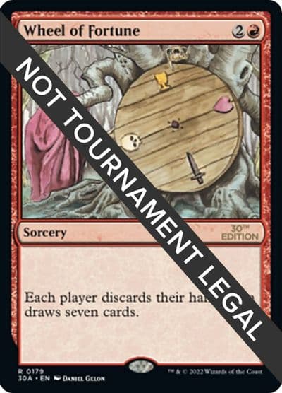 Wheel of Fortune 30th Anniversary Edition Magic card