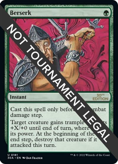 Berserk 30th Anniversary Edition Magic card