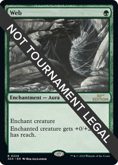 Web 30th Anniversary Edition Magic card