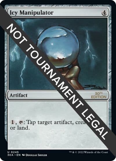 Icy Manipulator 30th Anniversary Edition Magic card