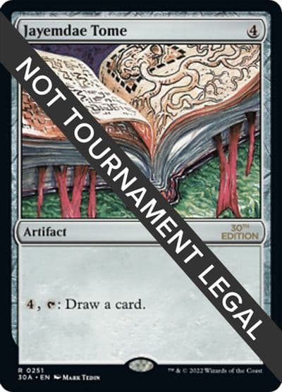Jayemdae Tome 30th Anniversary Edition Magic card