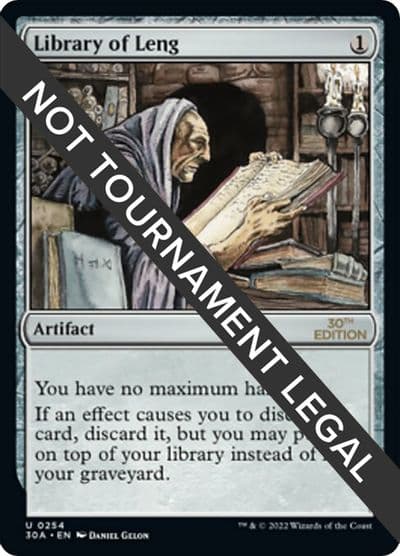 Library of Leng 30th Anniversary Edition Magic card