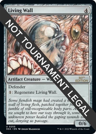 Living Wall 30th Anniversary Edition Magic card