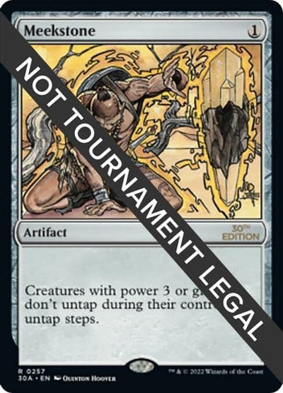 Meekstone 30th Anniversary Edition Magic card