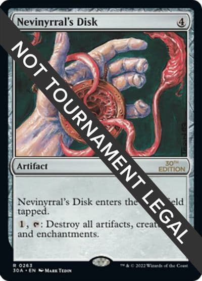 Nevinyrrals Disk 30th Anniversary Edition Magic card