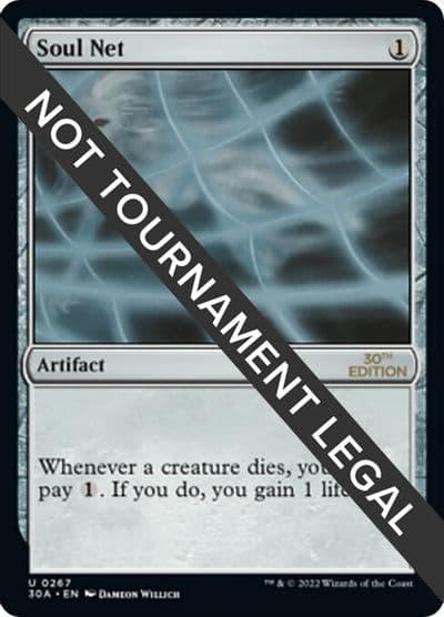 Soul Net 30th Anniversary Edition Magic card