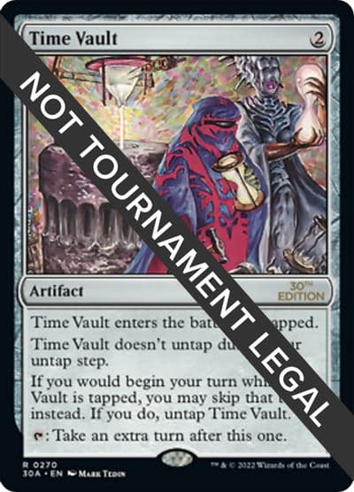 Time Vault 30th Anniversary Edition Magic card